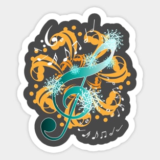 Music Notes Sticker